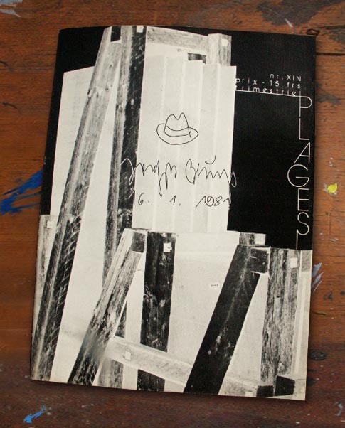 Plages numéro 14 - couverture de Joseph Beuys